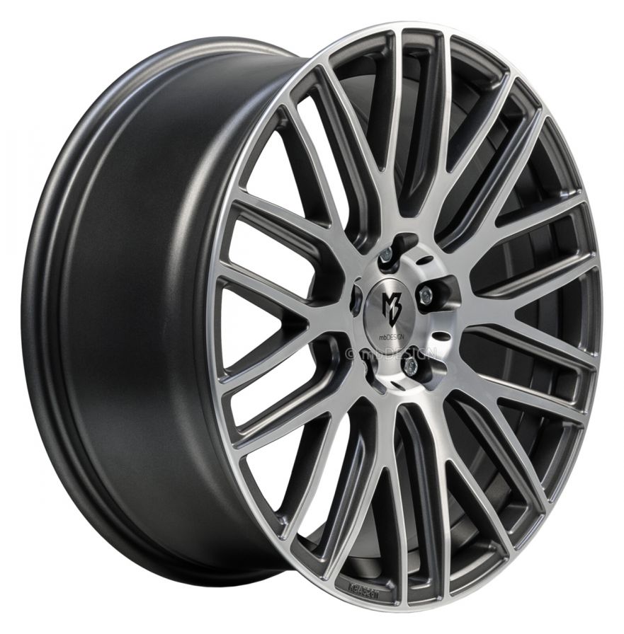 mbDESIGN<br>KV4 - Mattgrau poliert (20x9)